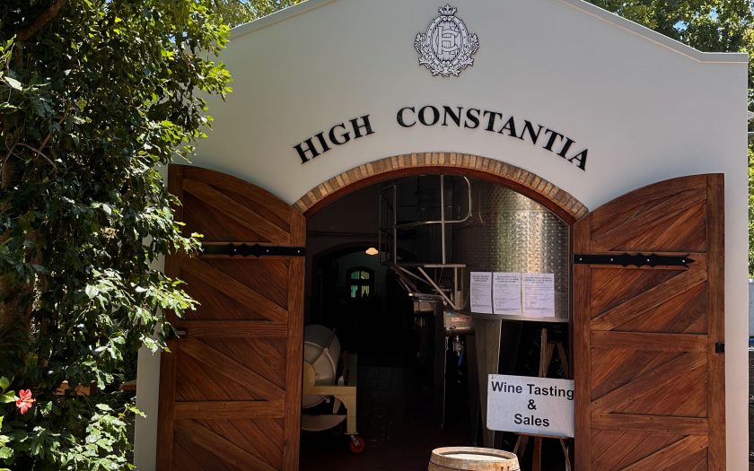 Boutique Winery High Constantia