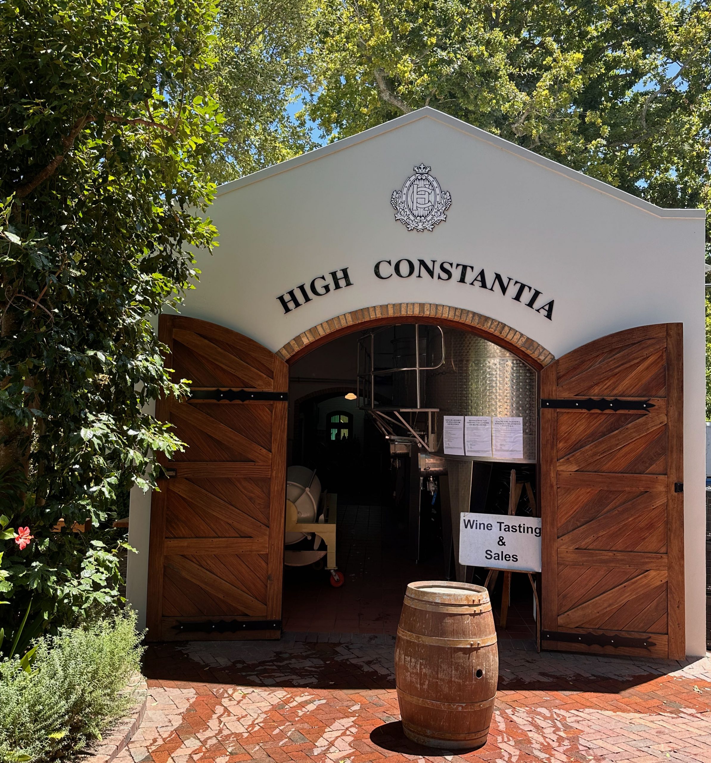 Boutique Winery High Constantia